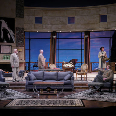 Great Lakes Theater | And Then There Were None | Lighting Design: Rick Martin